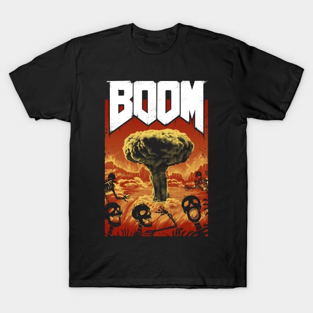 Nuclear Boom T-Shirt by Vincent Trinidad Art